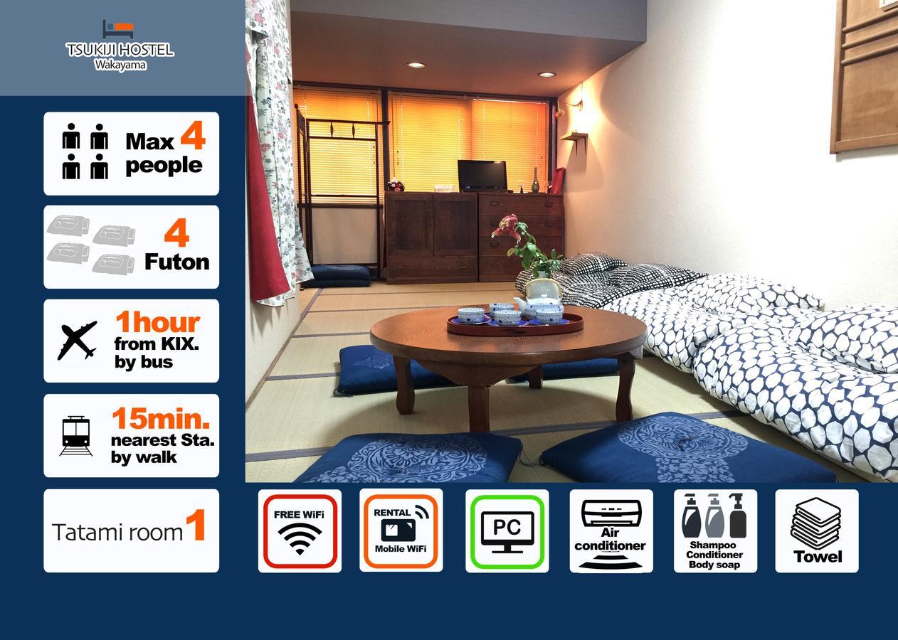 Tsukiji Hostel Wakayama 1 Bagian luar foto
